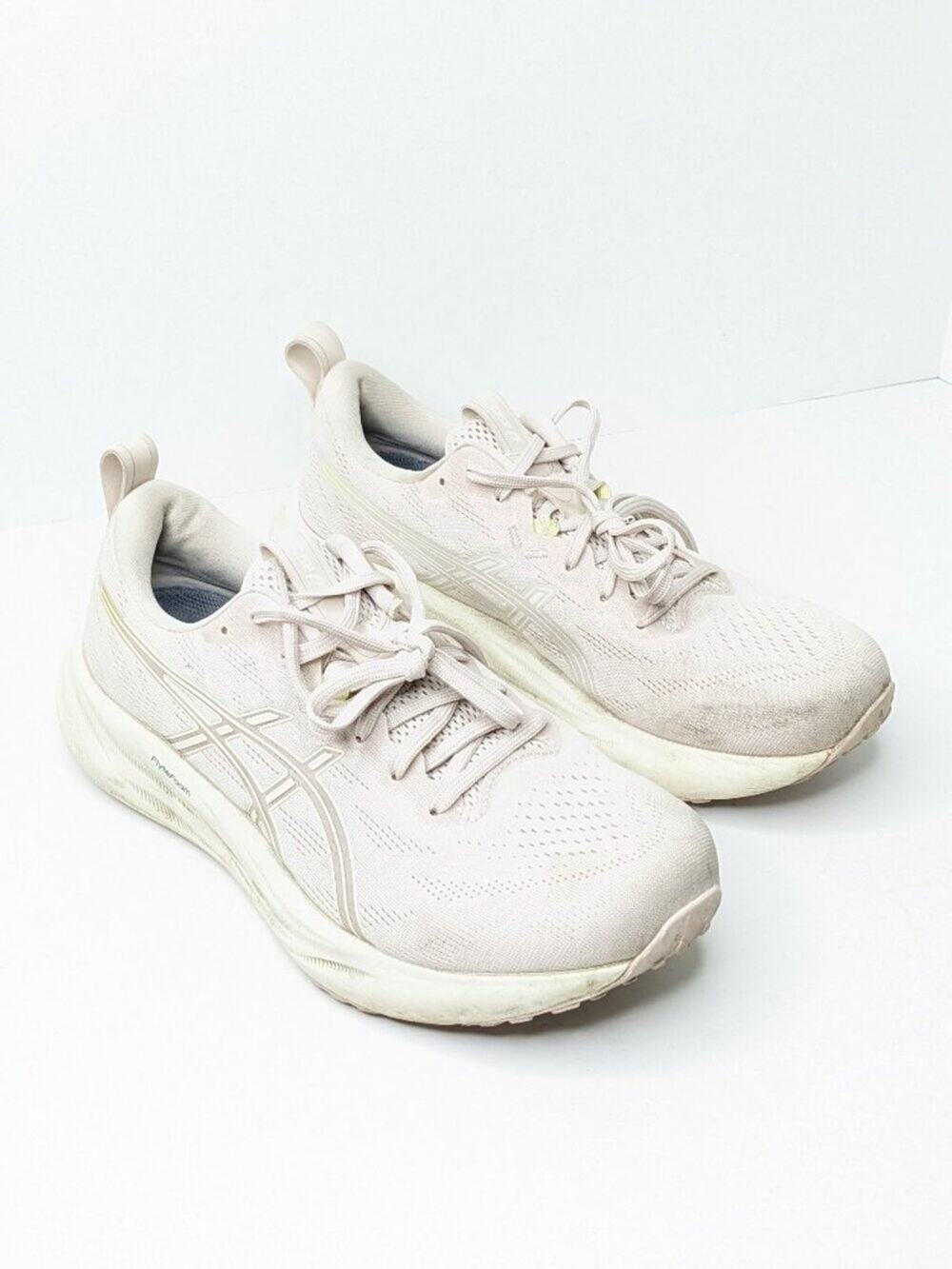 Asics Gel-Pulse 16 Running Shoes Beige White Womens 9.5